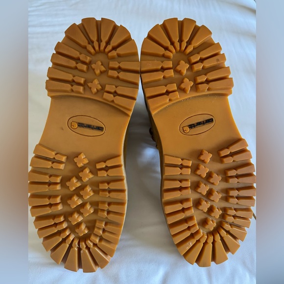 Carhartt Men's Discontinued Waterproof Tan Work Boots NWOT - Picture 5 of 9